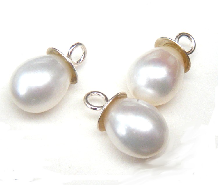 Three Pearls for Hair Pins