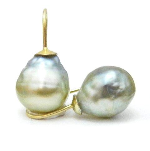South Sea Pearl Earrings, Pearlescence