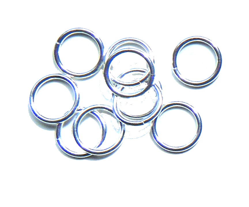 Silver 10mm Open Ring