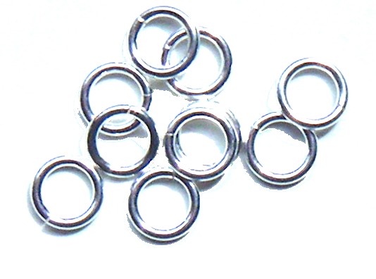 Silver 6mm Open Ring
