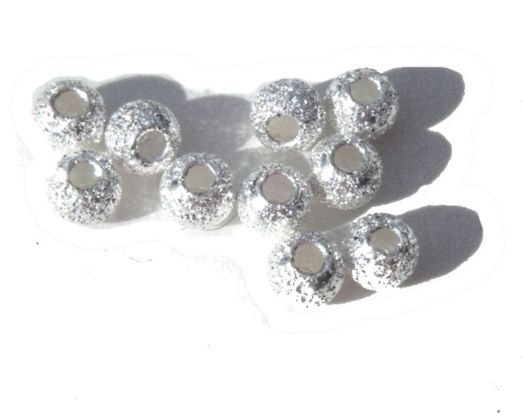 Silver Stardust Bead