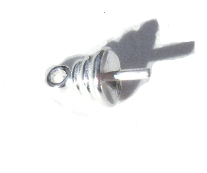 Silver Pendant Cap