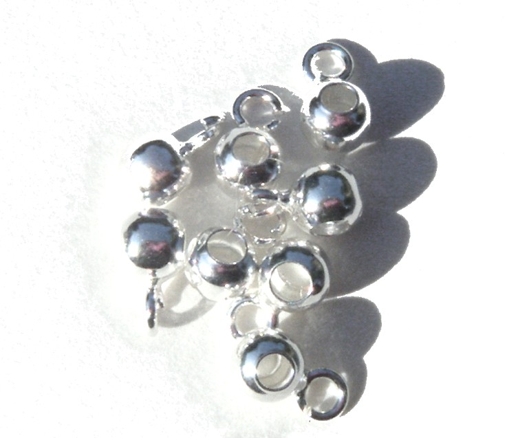 Silver Bead Hangers