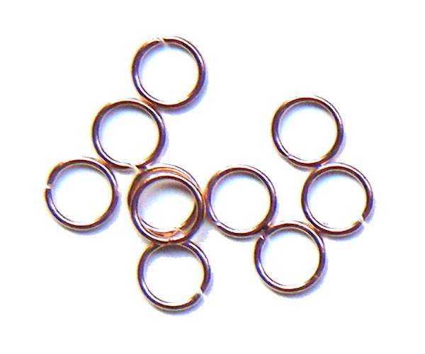 Vermeil (rose gold) 6mm Open Ring
