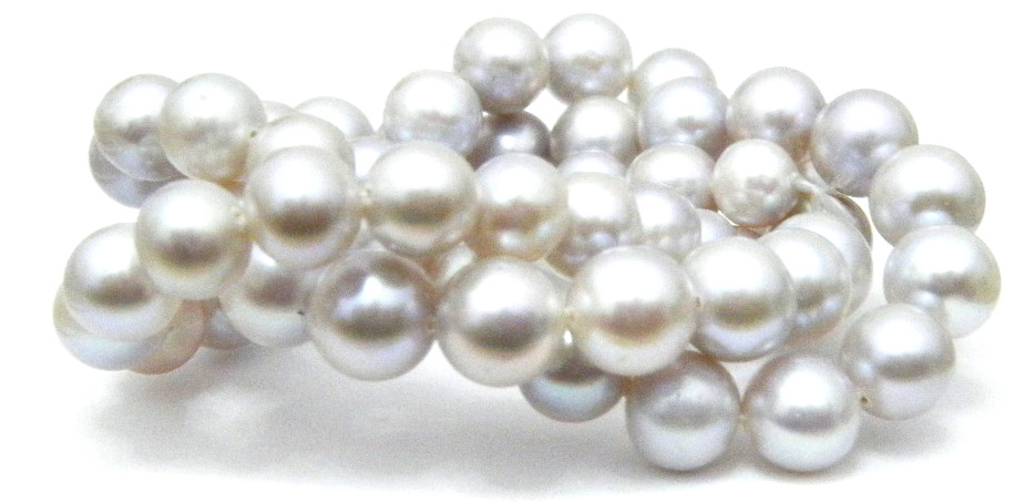 Grey and Silver Pearls