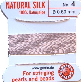Beige 4 Griffin silk