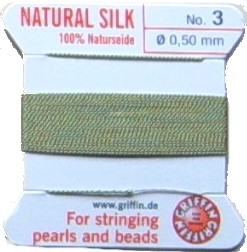 Green (light) 3 Griffin Silk