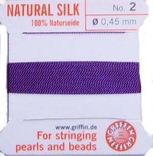 Mauve 2 Griffin silk