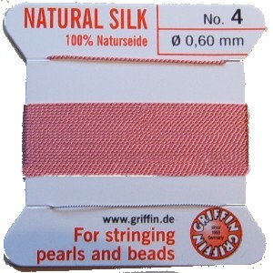 Pink 4 Griffin silk