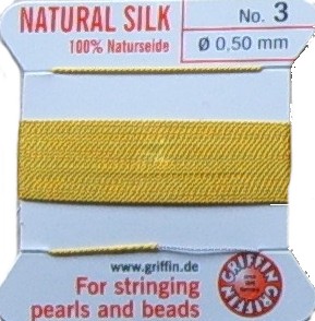 Yellow (bright) 3 Griffin Silk