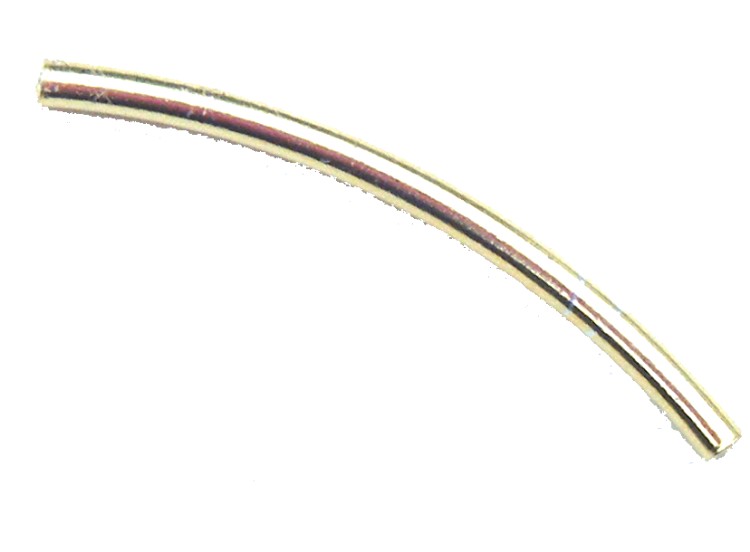 Vermeil Curved Tube