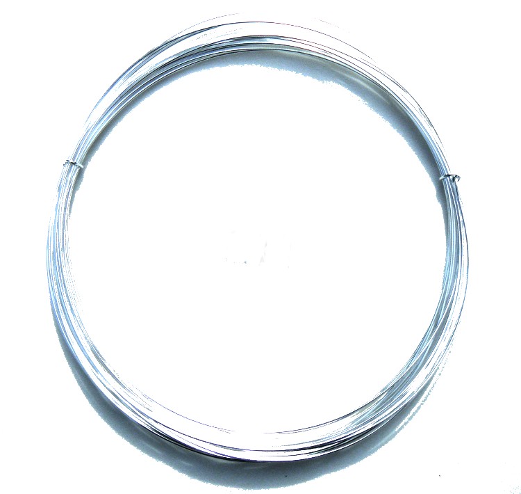 Silver 1mm Round Wire